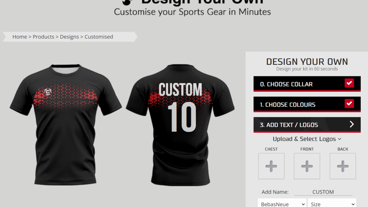 How to Design Your Own Soccer Shirt in minutes